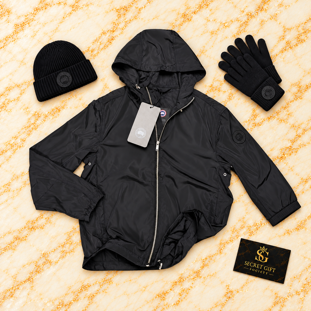 Canada Goose Drift jacket — black; styling props not included