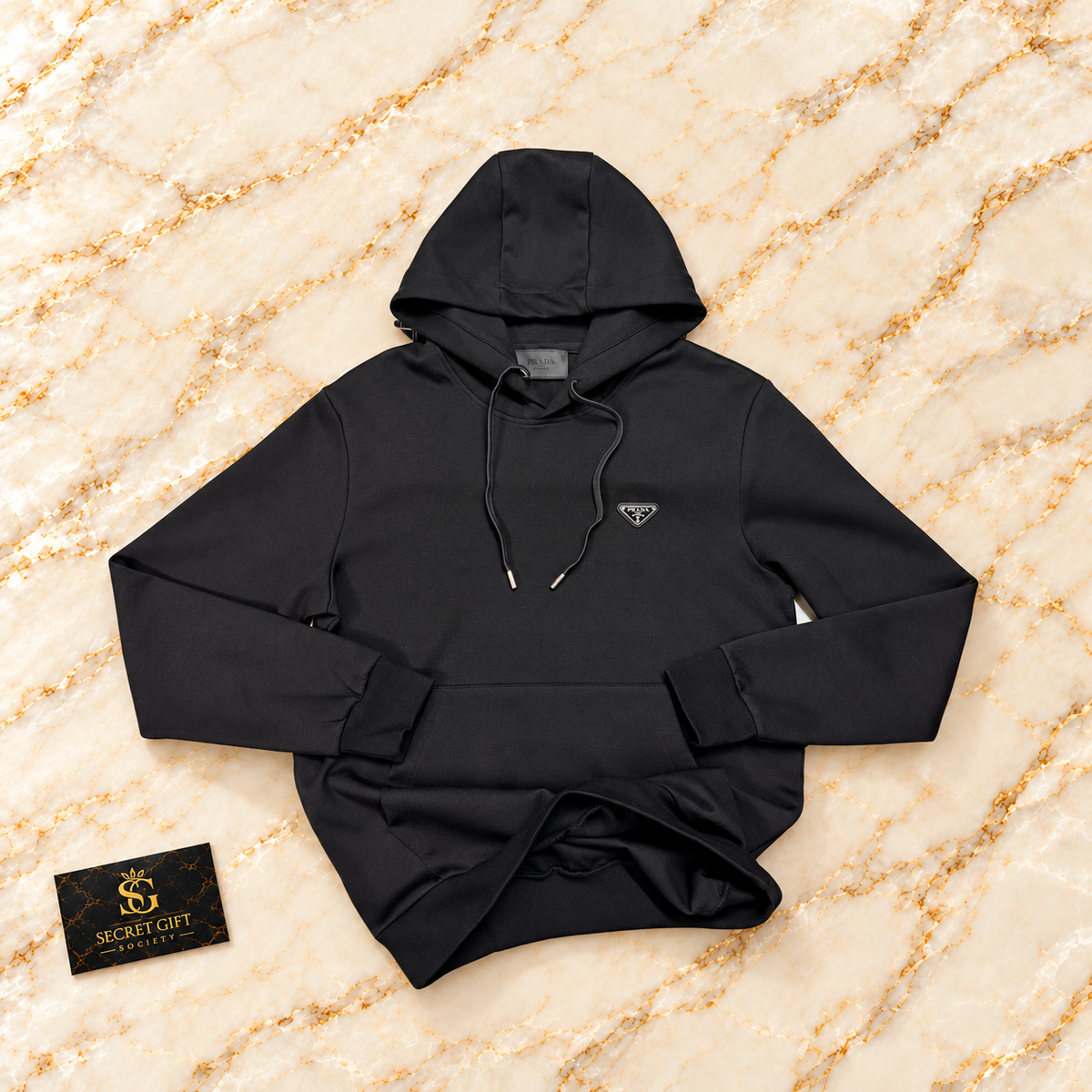 PDA HOODIE - BLACK — Secret Gift Society