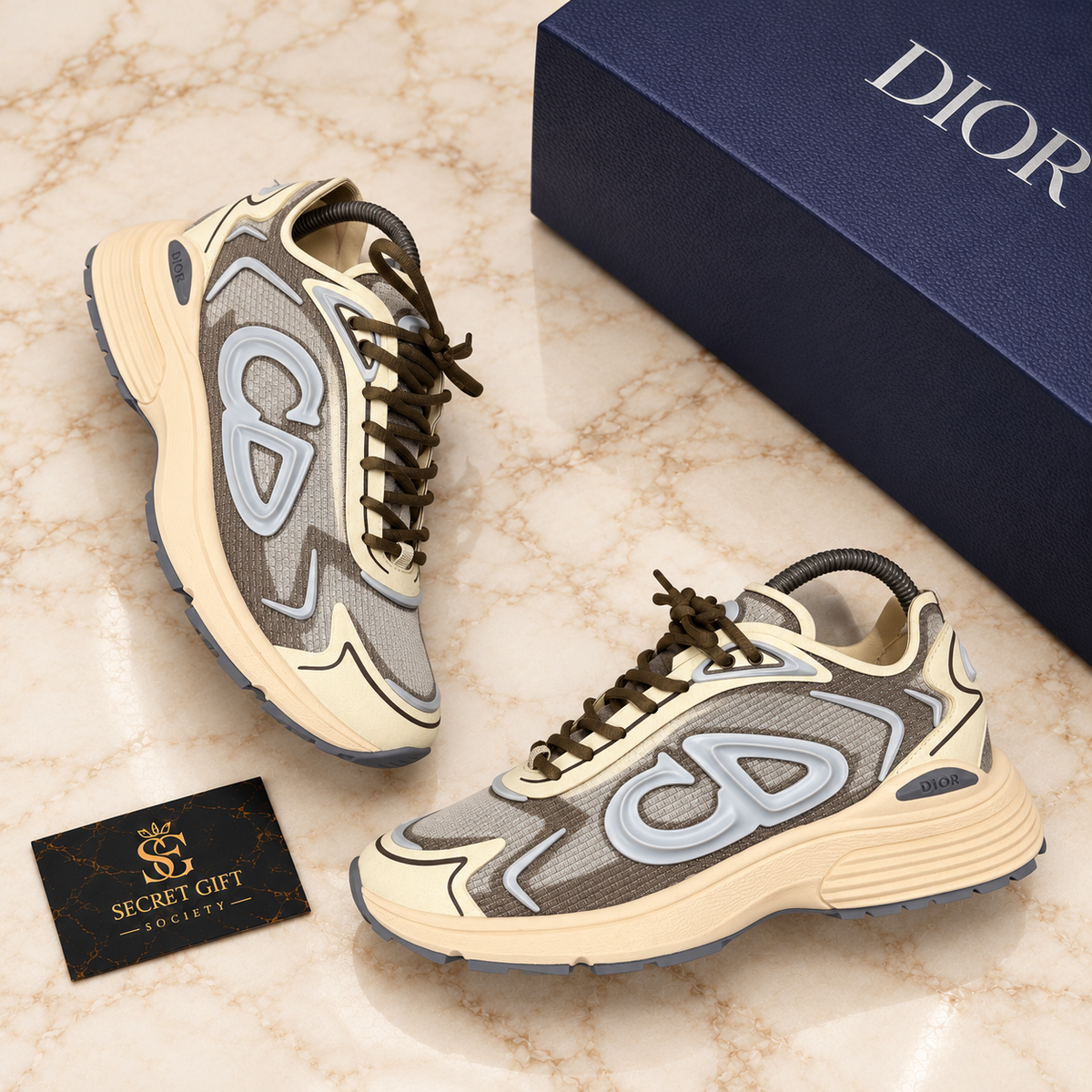 B30 TRAINER - BEIGE / KHAKI FROST — Secret Gift Society