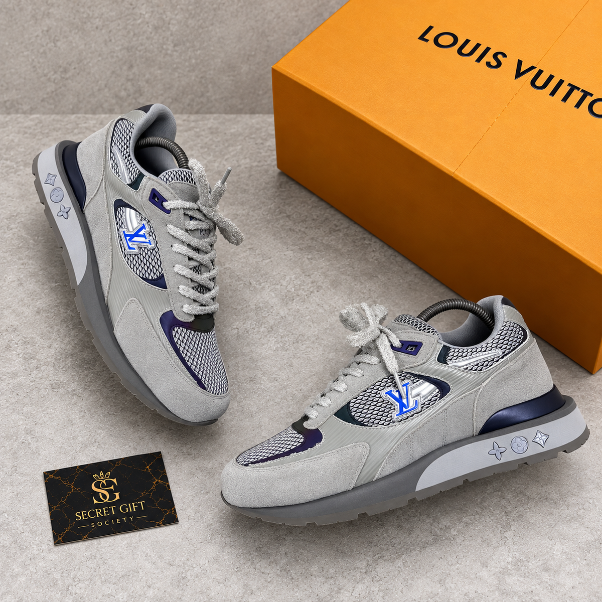 (PRE ORDER) LVE RUNAWAY TRAINERS - GREY — Secret Gift Society