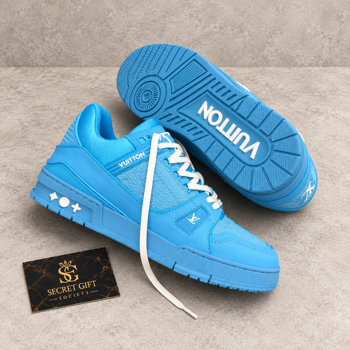 (PRE ORDER) LVE TRAINERS - BLUE — Secret Gift Society