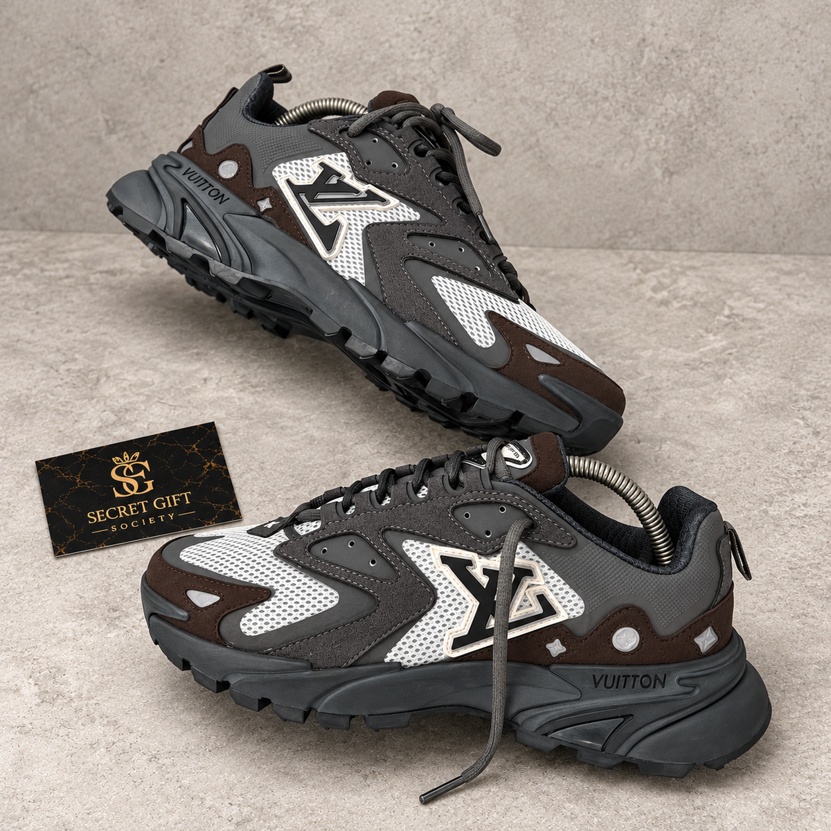 (PRE ORDER) LVE TACTIC TRAINERS - GREY — Secret Gift Society