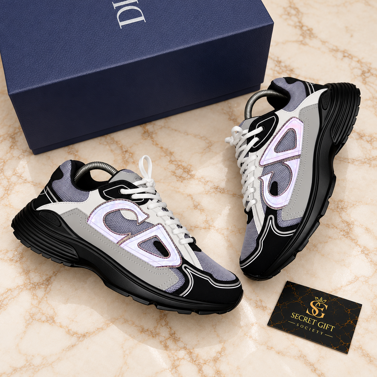 (PRE-ORDER) B30 - TRAINER - BLACK/GREY — Secret Gift Society