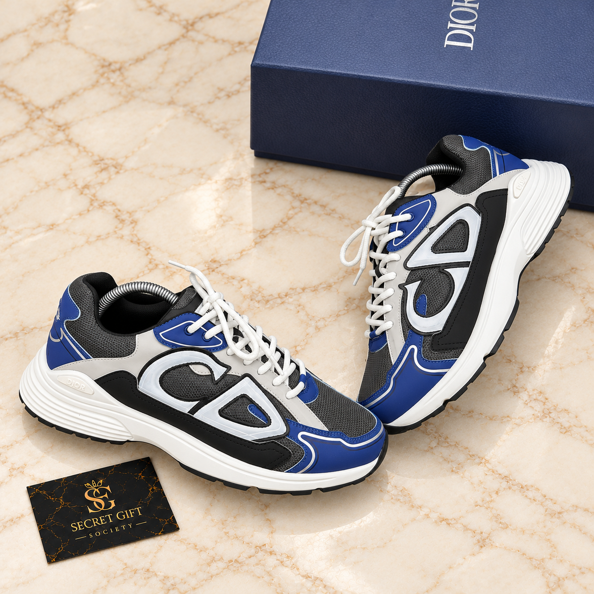 (PRE-ORDER) B30 - TRAINER - NAVY/WHITE — Secret Gift Society