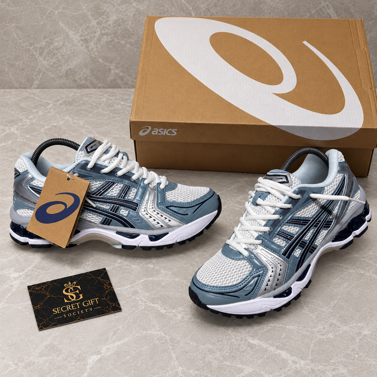 (PRE ORDER) GEL 14 TRAINER - FJORD GREY — Secret Gift Society