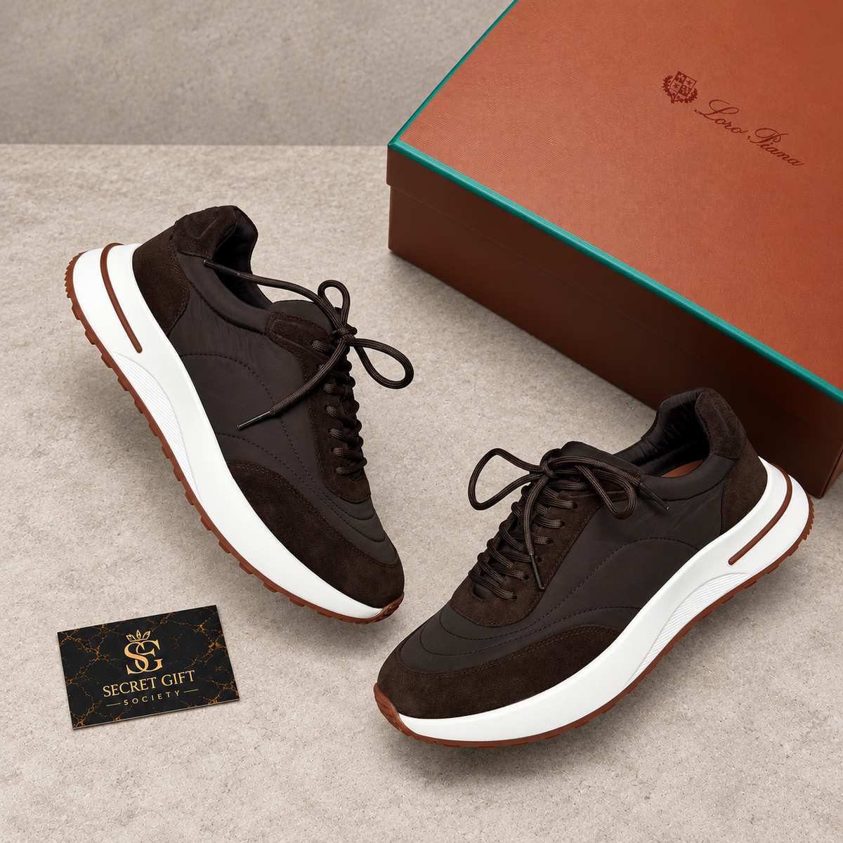 (PRE ORDER) LORO TRAINER - BROWN — Secret Gift Society