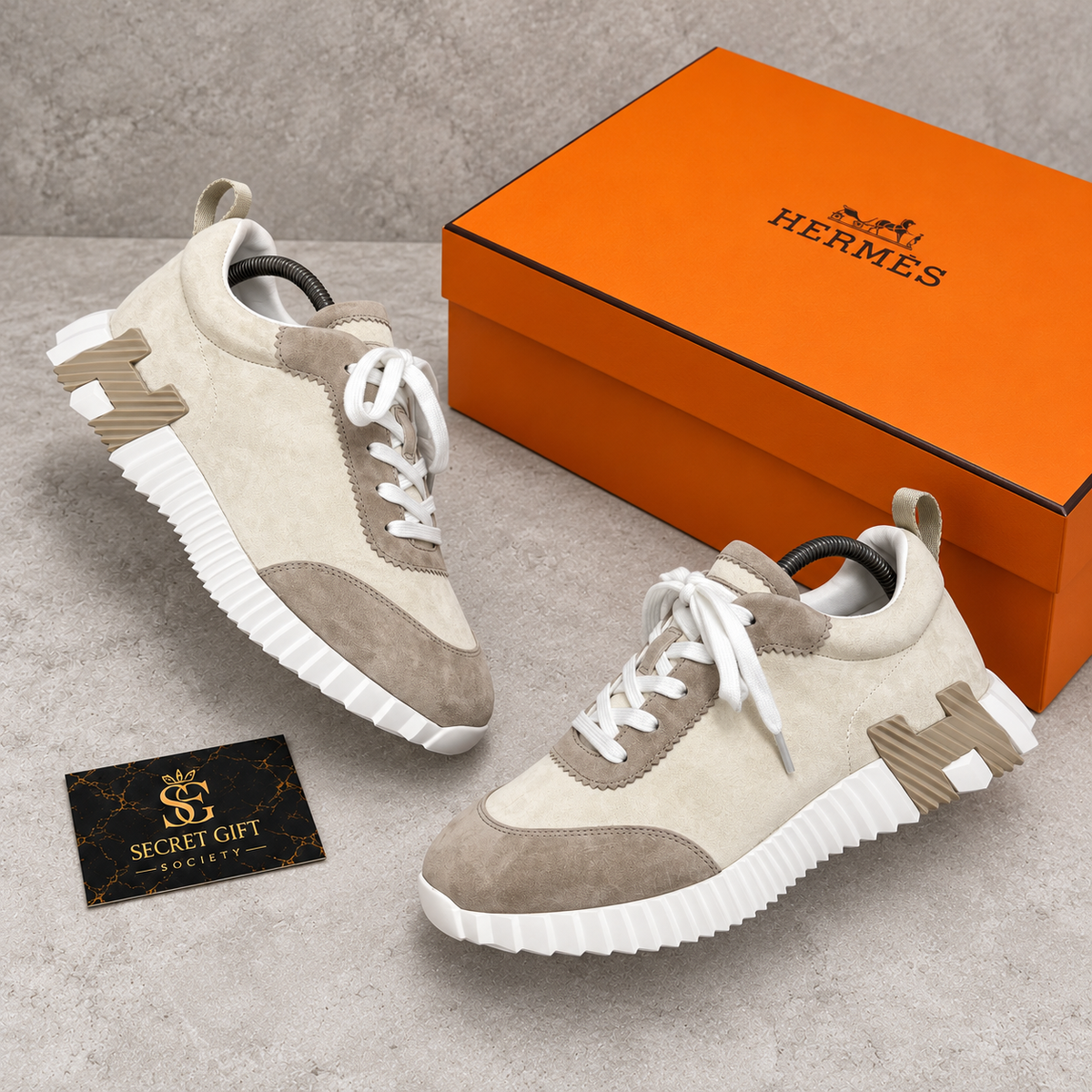 (PRE ORDER) H TRAINER - BEIGE — Secret Gift Society