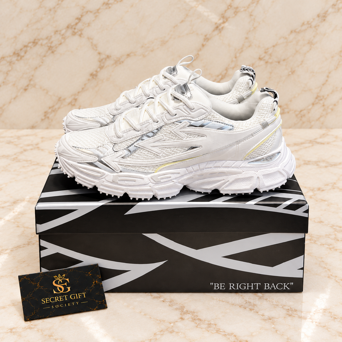 (PRE ORDER) OW TRAINER - WHITE — Secret Gift Society