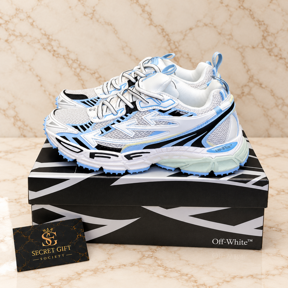 (PRE ORDER) OW TRAINER - SKY BLUE / WHITE — Secret Gift Society