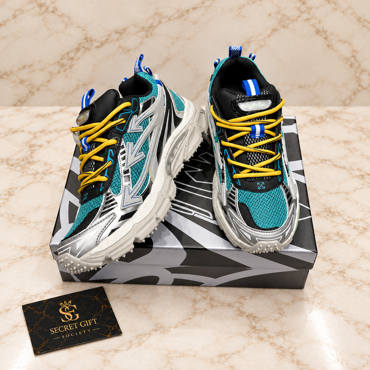 (PRE ORDER) OW TRAINER - BLUE / GREY — Secret Gift Society