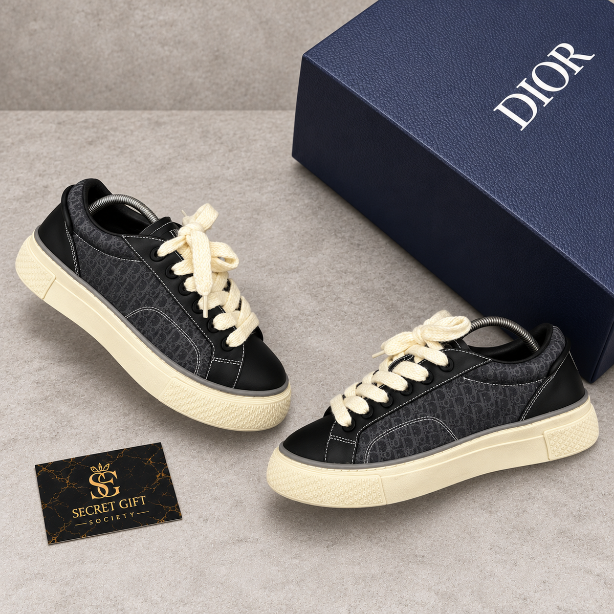 (PRE ORDER) B33 TRAINERS - BLACK / BEIGE — Secret Gift Society