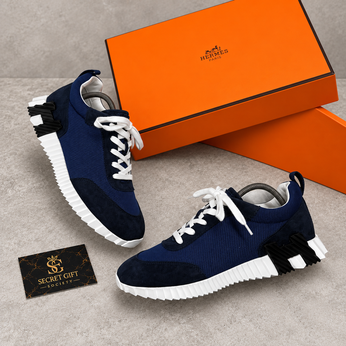 (PRE ORDER) H TRAINER - NAVY / BLUE — Secret Gift Society