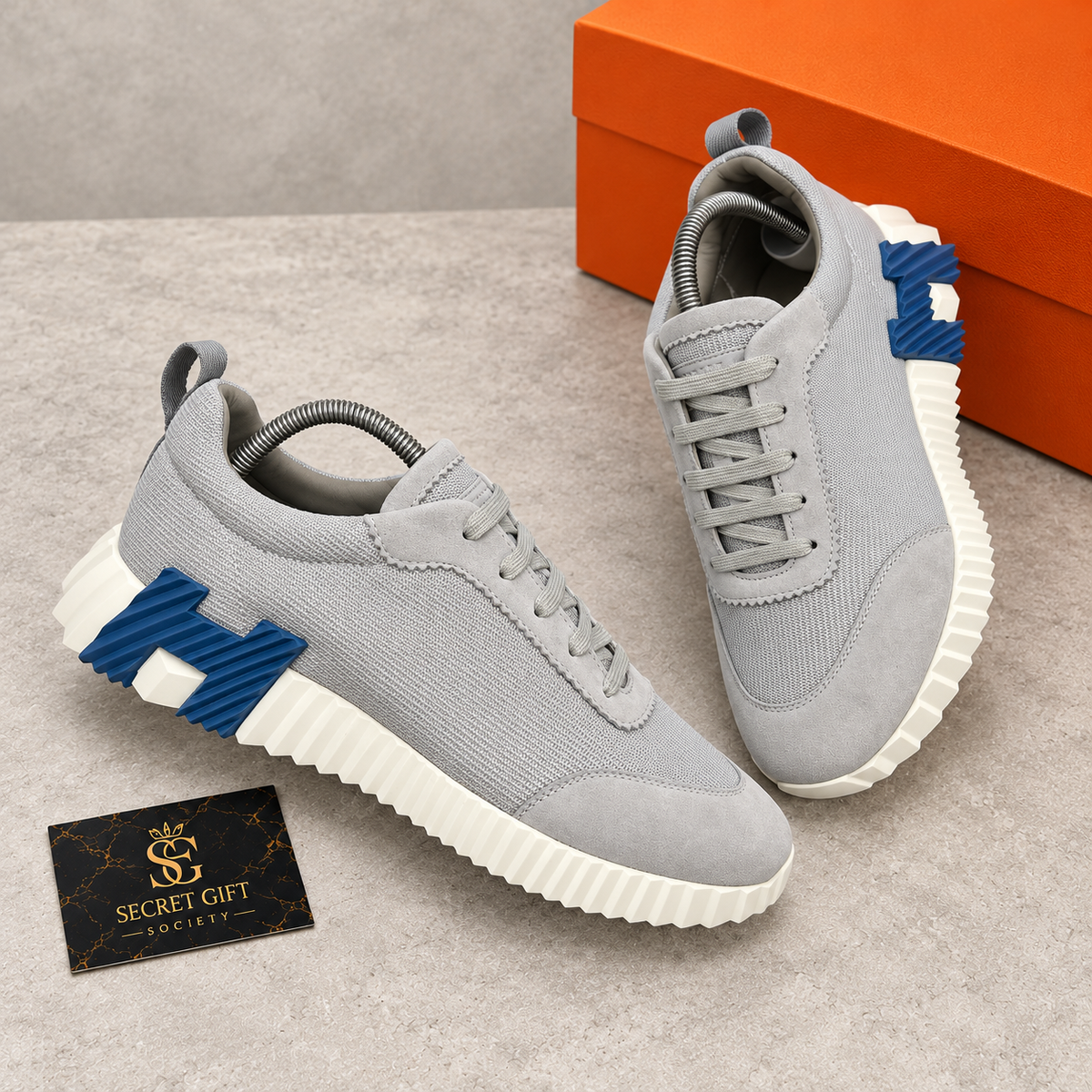(PRE ORDER) H TRAINERS - GREY — Secret Gift Society