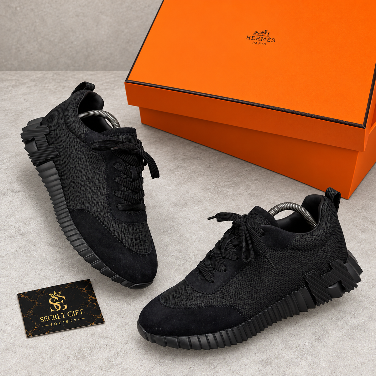 (PRE ORDER) H TRAINERS - BLACK — Secret Gift Society